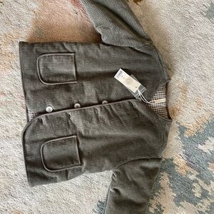 Quincy Mae Corduroy Blazer in Olive